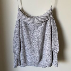 Off The Shoulder Knit Sweater